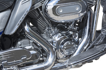 motorcycle chrome metal grille