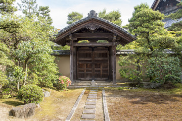 Daikaku-ji temple in Kyoto Japan