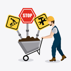 Construction digital design.