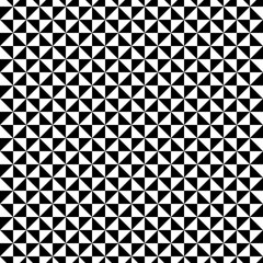 Black and White triangle pattern  