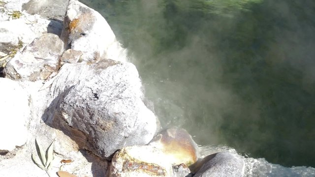 Hot Spring water boiling, Beppu, Japan
