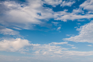 Fototapeta premium Blue sky with cloud