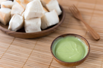 Bread with Thai Custard