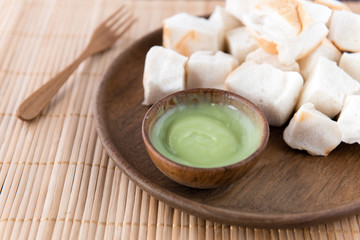 Bread with Thai Custard