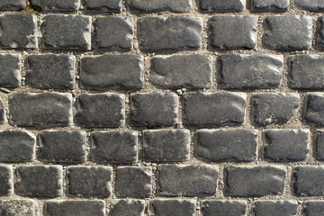 Stone street pavement (cobblestone)