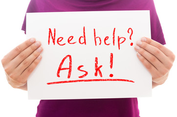 Need help? Ask!