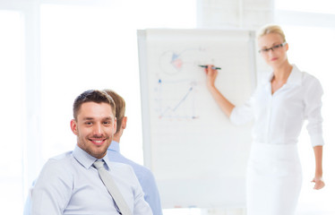 businessman on business meeting in office