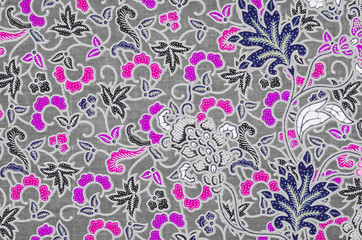 Fototapeta na wymiar Beautifu batik patterns