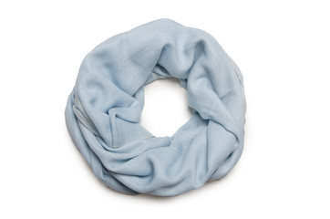 Nice scarf isolated on the white