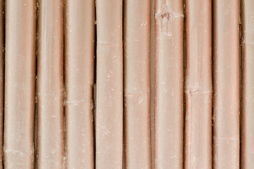Texture of brown bamboo background