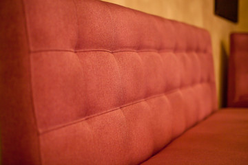 Red Sofa in the cafe