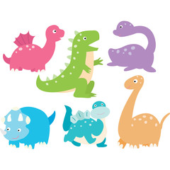 Cute Dinosaurs Collection