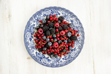 Freshly berry fruits