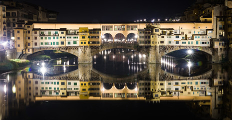 Ponte Vecchio by Night, Florence