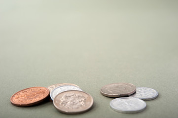 重なっているお金