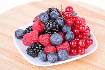 Assortment of berries