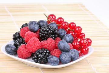 Assortment of sweet berries