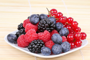 Assortment of sweet berries