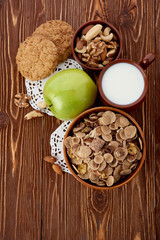 breakfast on table