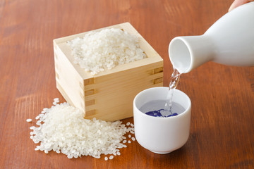 日本酒　Japanese SAKE © Nishihama