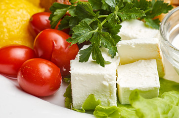 tomatoes feta cheese