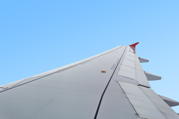 Wing of an airplane