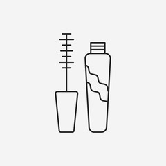 Mascara line icon
