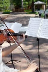 Playing Wedding March