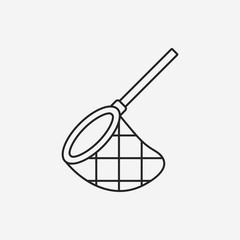 fishing net line icon