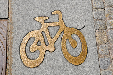 Bicycle Lane Sign