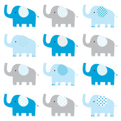 Cute Elephant pattern