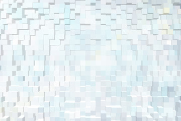 Abstract background of 3d blocks