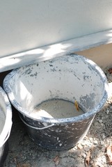 Beton in kessel mauer