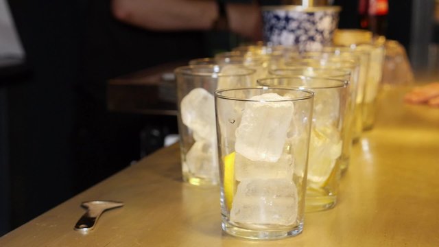 VASOS HIELO LIM&Oacute;N COCTEL ALCOHOL