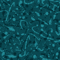 Watercolor Splashes Pattern