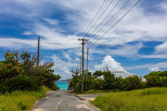 沖縄県離島の風景