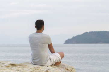 Naklejka premium Meditation