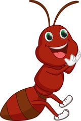 happy ant cartoon