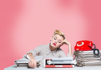 Desk, document, old fashioned.