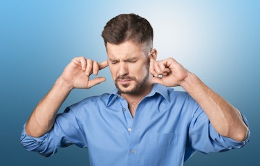Naklejka premium Stress, ears, stressed.