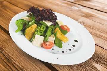 Salad, Greek Salad, Cheese.