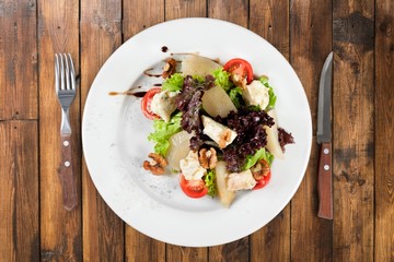 Salad, Greek Salad, Cheese.