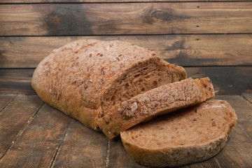 Bread, Brown Bread, Portion.