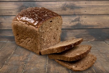 Bread, Brown Bread, Portion.