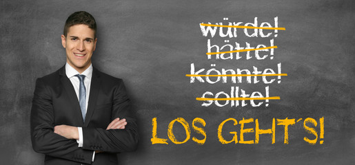 Los geht´s