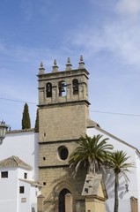 Fototapeta na wymiar Tower Bell in Ronda, Andalusia, Spain