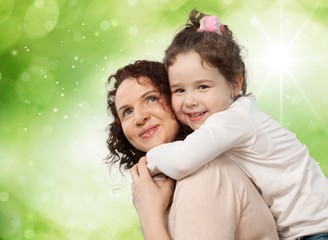Child, Mother, Family.