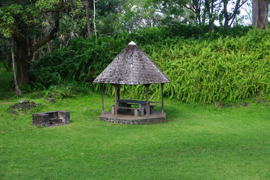 La R&eacute;union - Kiosques au Puits Fran&ccedil;ais
