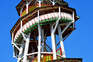 Holzrutschbahn Wiener Toboggan