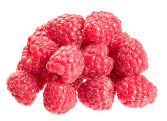 Fresh Raspberry isolated on white background